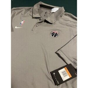 NEW Nike Washington Wizards NBA Dri Fit Polo Shirt 2XL Performance $75 Retail